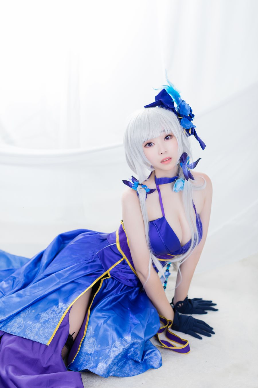 [ARTGRAVIA] 韩国妹子 BamBi写真 - Azur Lane Illustrious (Never-Ending Tea Party ver.)  第6张