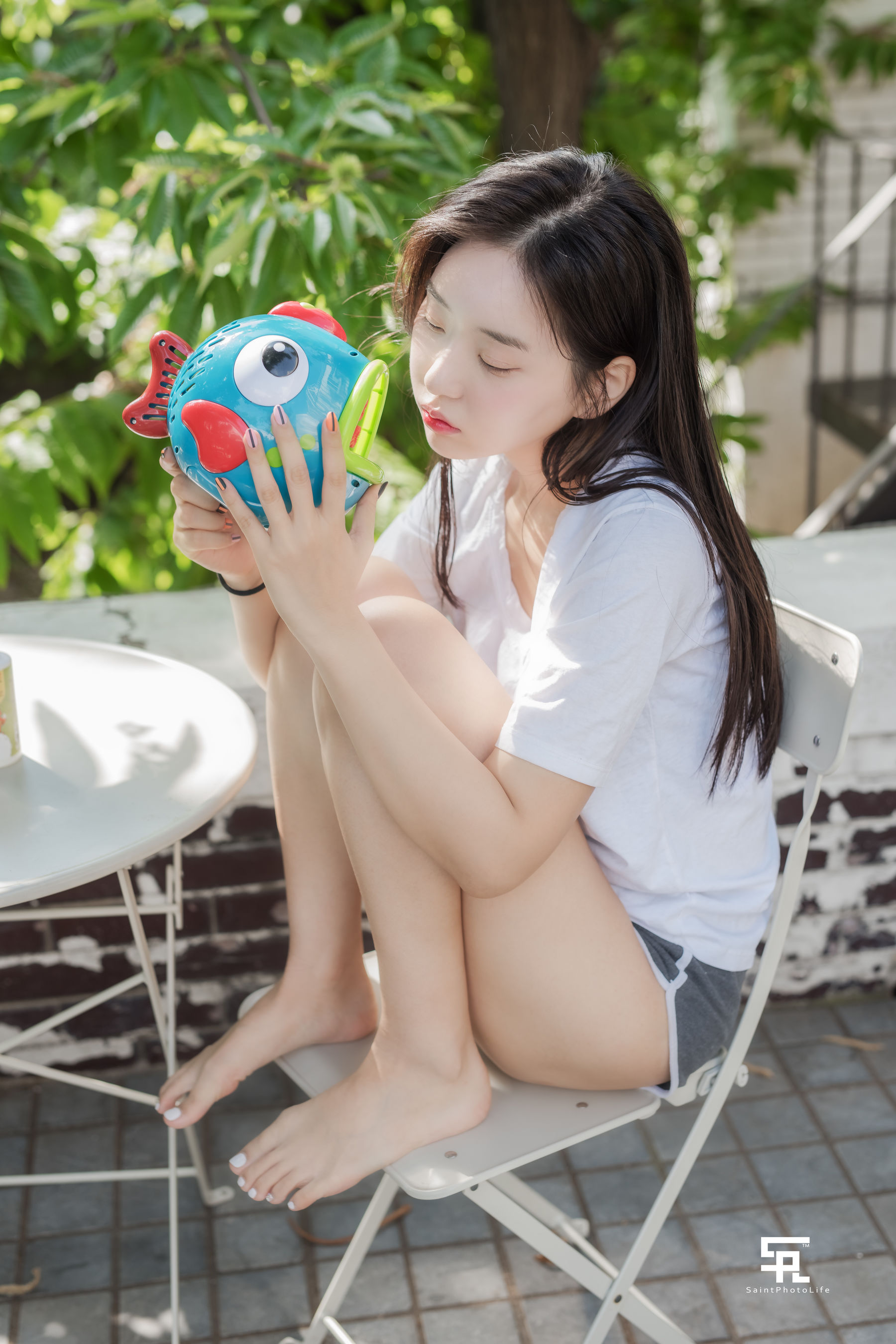 [saintphotolife] 韩国妹子申才恩(Zennyrt) - One summer day  第44张