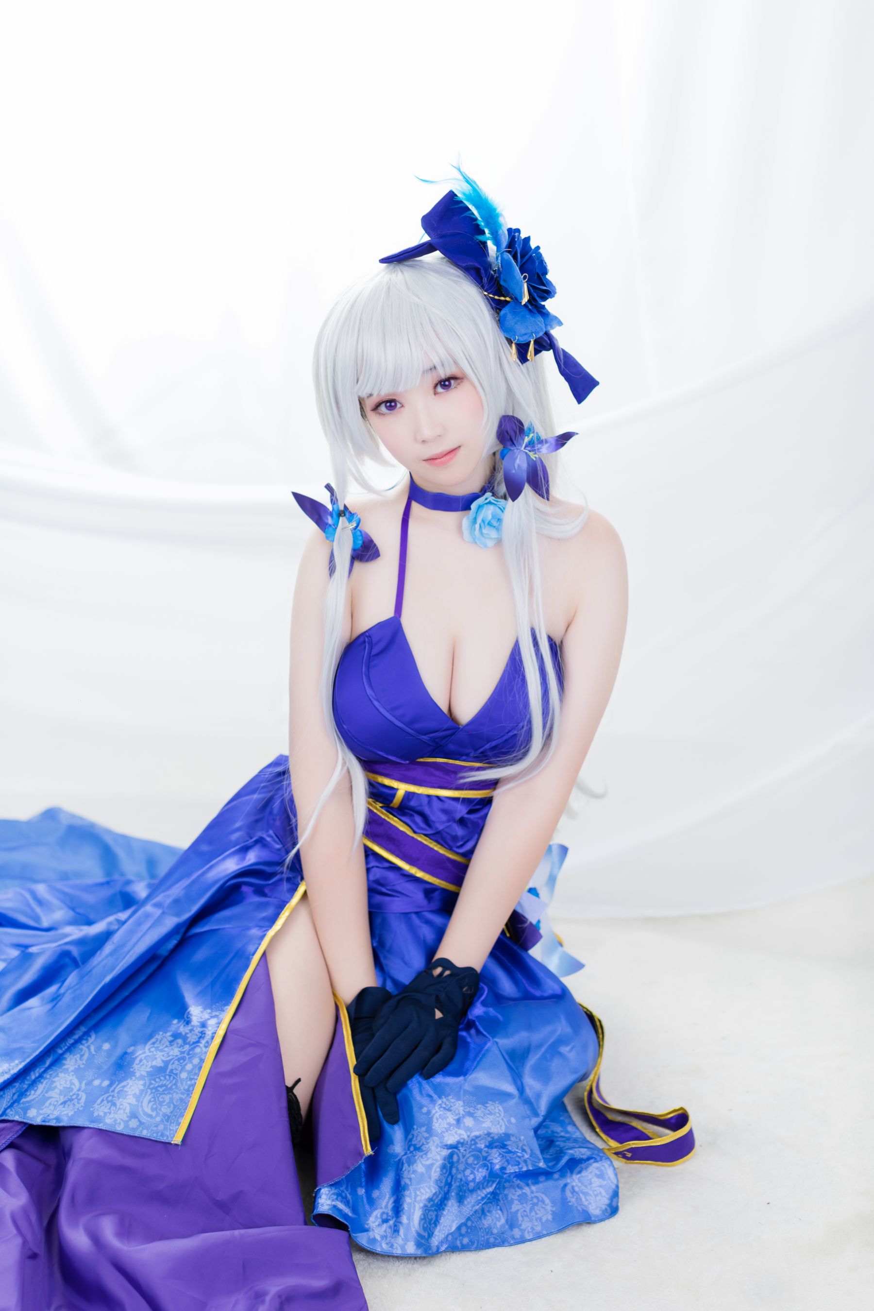 [ARTGRAVIA] 韩国妹子 BamBi写真 - Azur Lane Illustrious (Never-Ending Tea Party ver.)  第4张