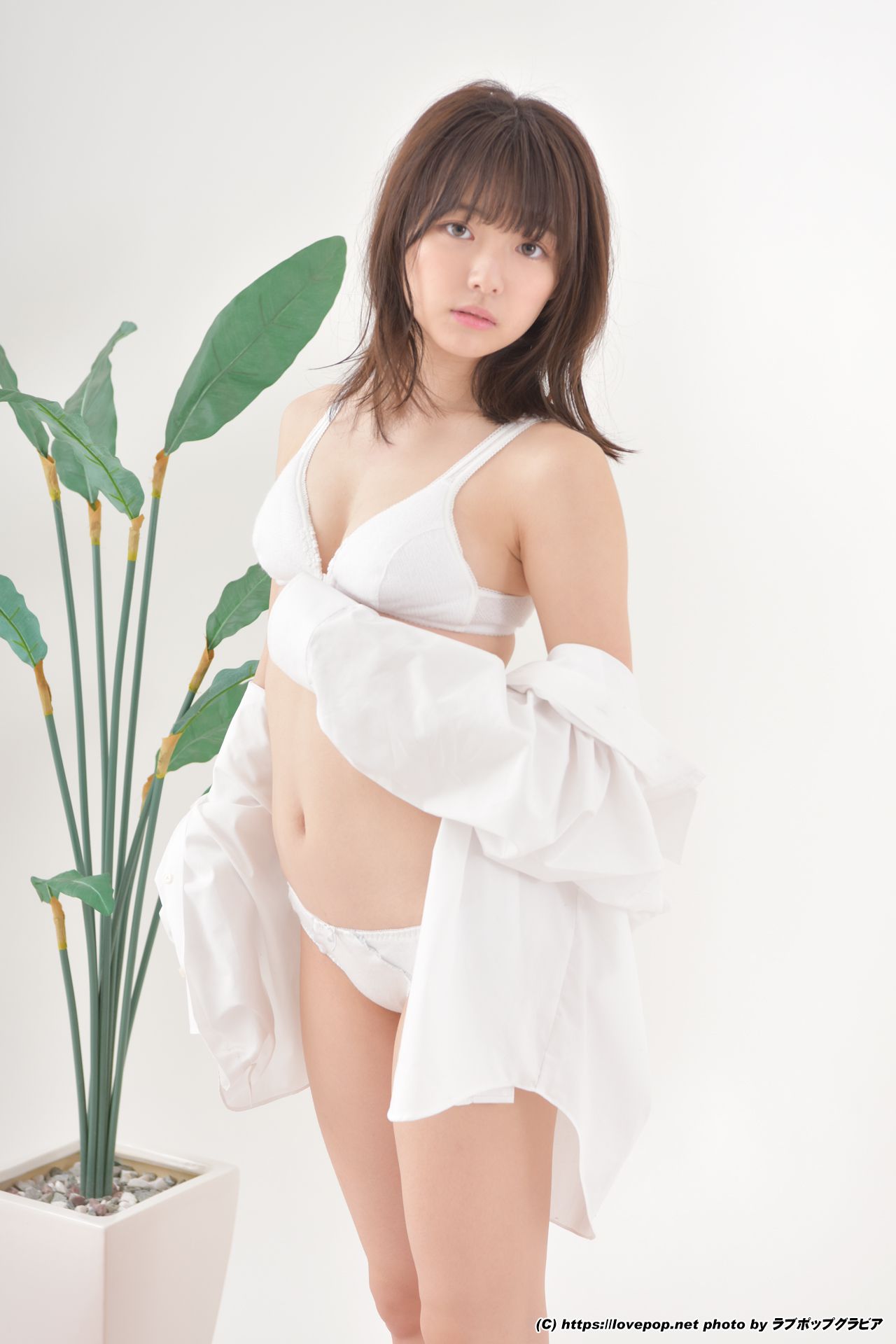 [LOVEPOP] 葉月つばさ 濡れた髪でワイシャツを羽織り…☆彼シャツ Photo - PPV  第70张