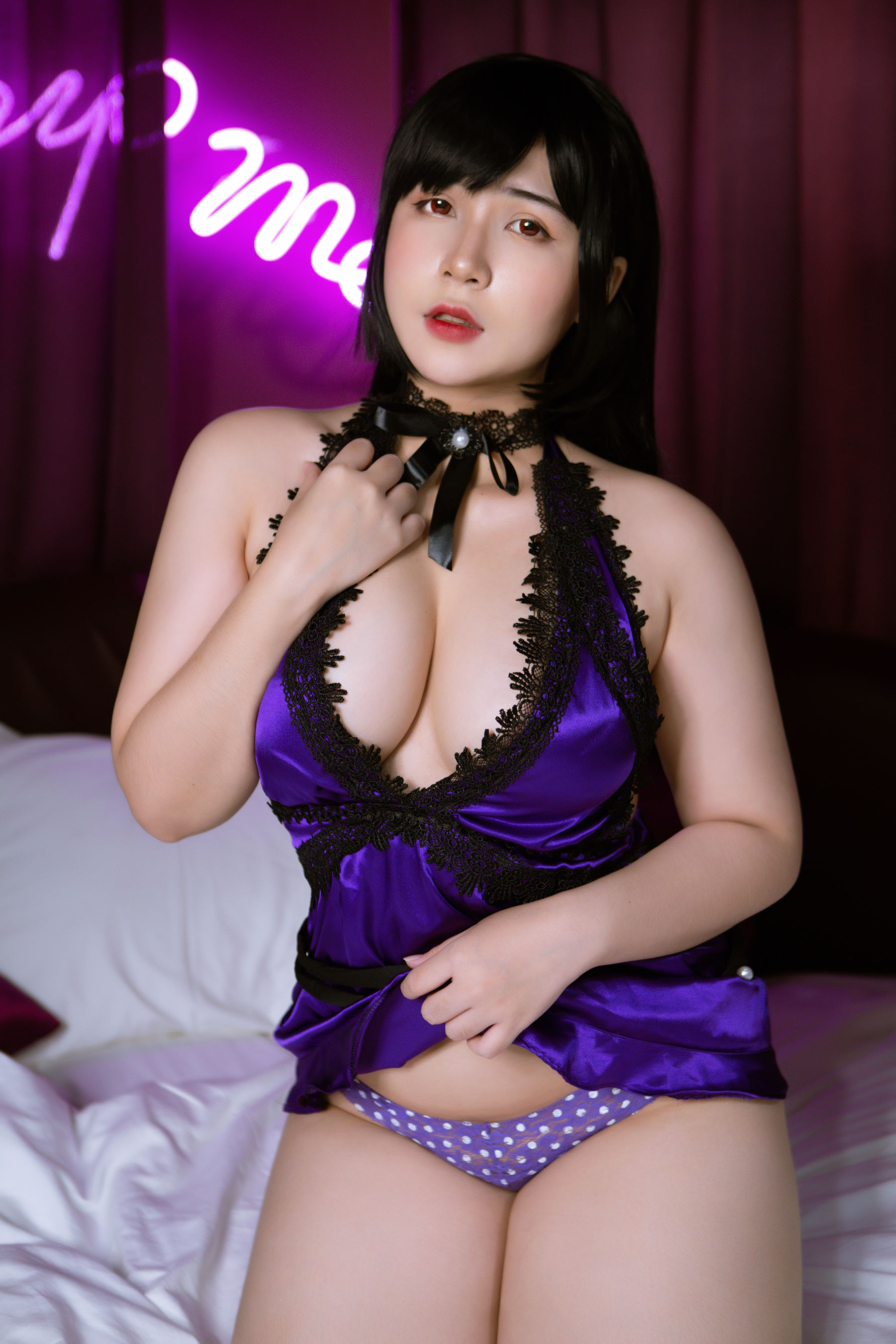 [网红COSER写真] Uy Uy - Tifa Mature Dress