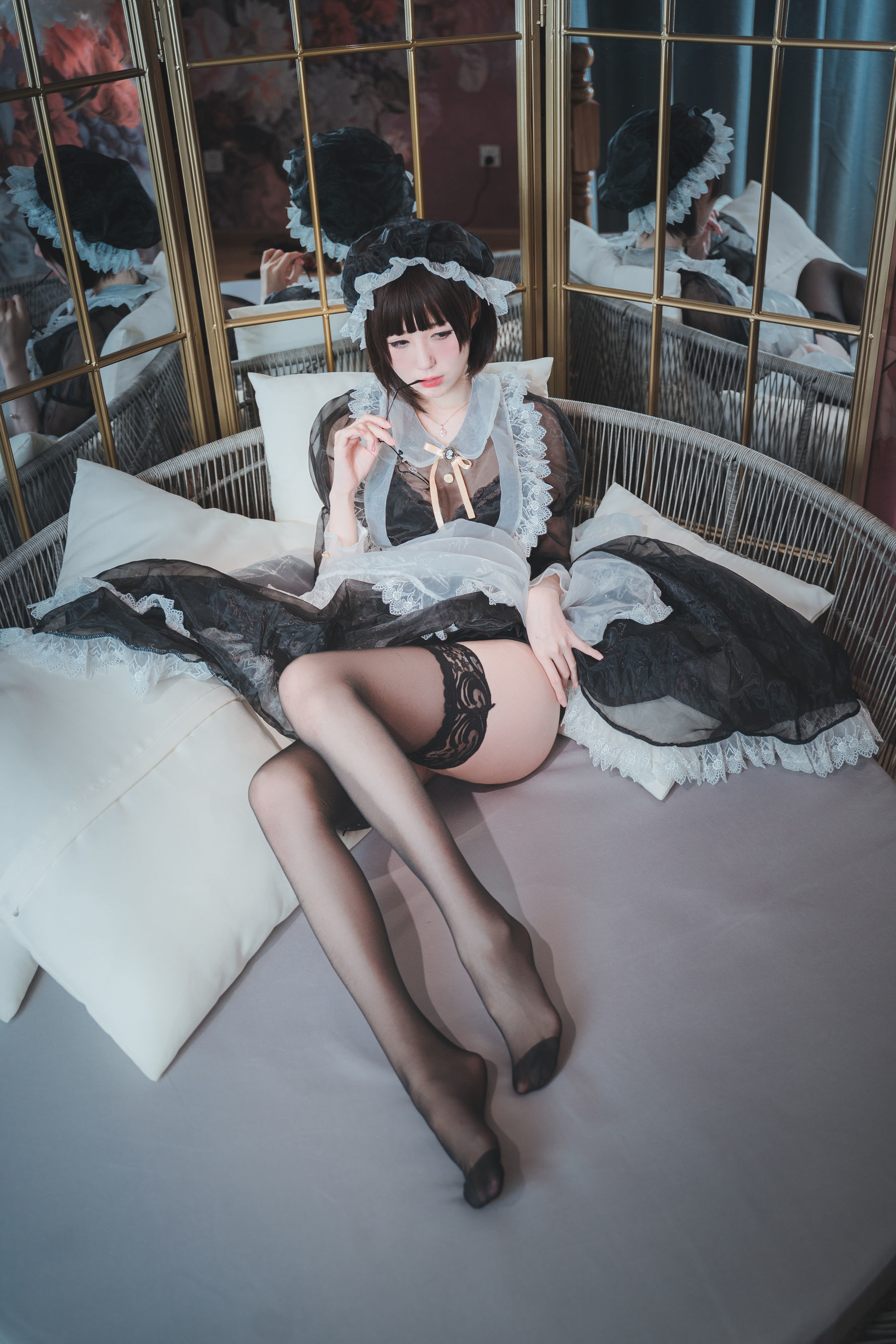 [网红COSER] 西园寺南歌 - 透明女仆  第27张