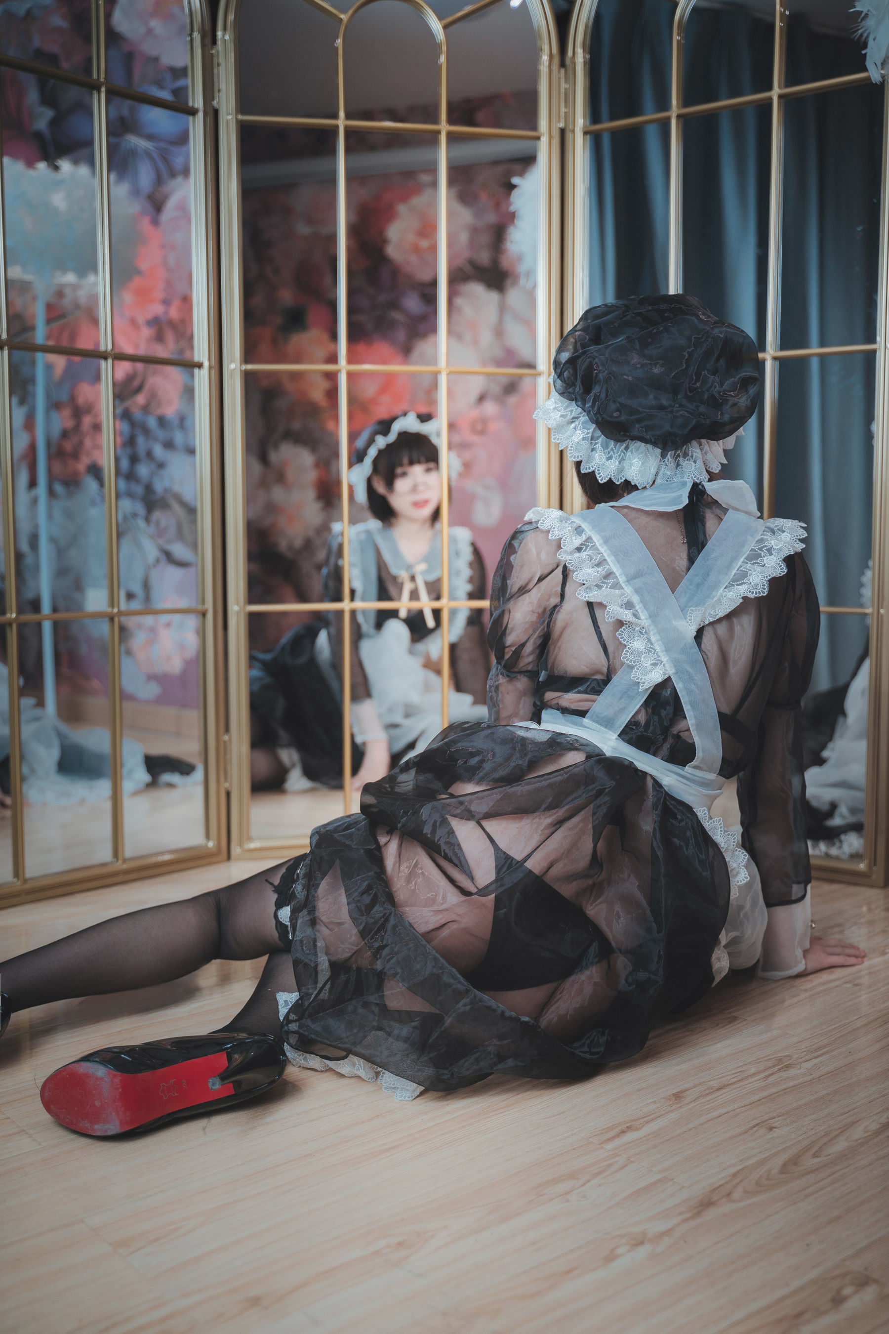 [网红COSER] 西园寺南歌 - 透明女仆  第39张