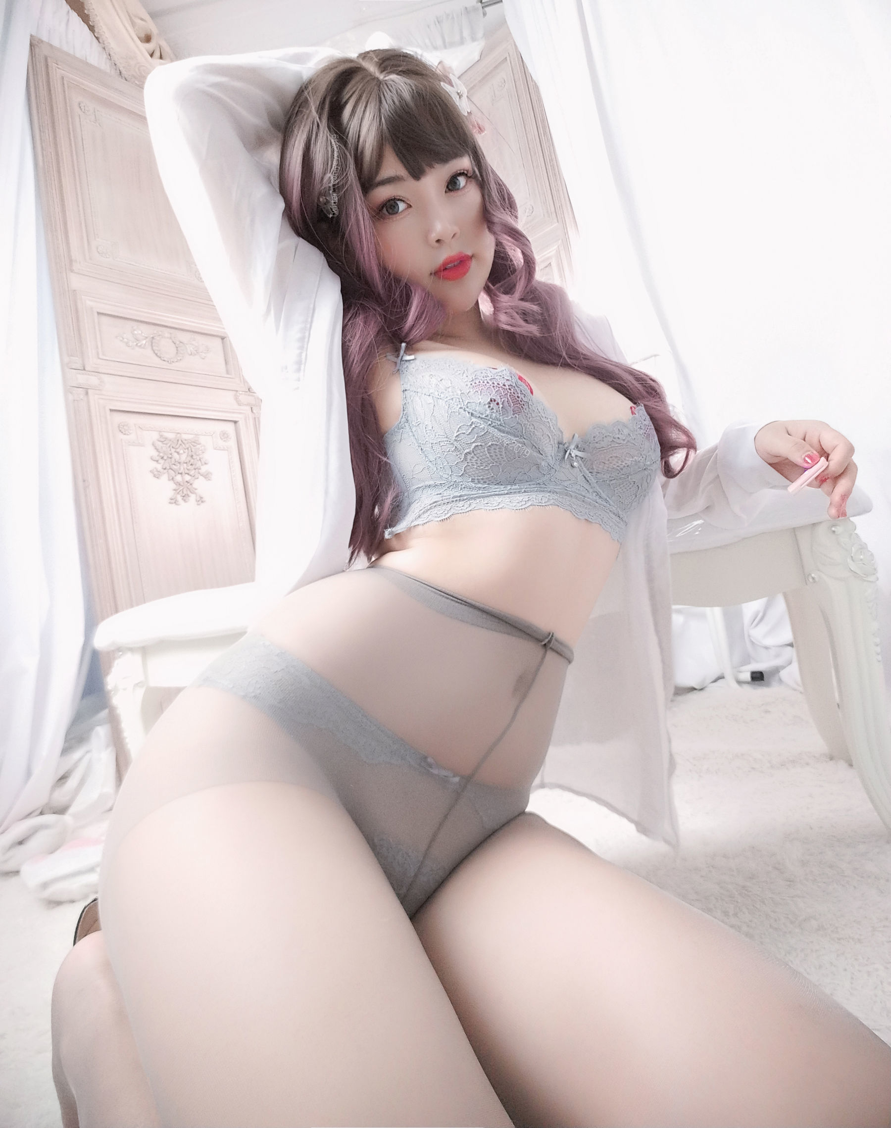 [网红COSER] 萌系小姐姐-白烨- - 秘书的私人时间  第47张