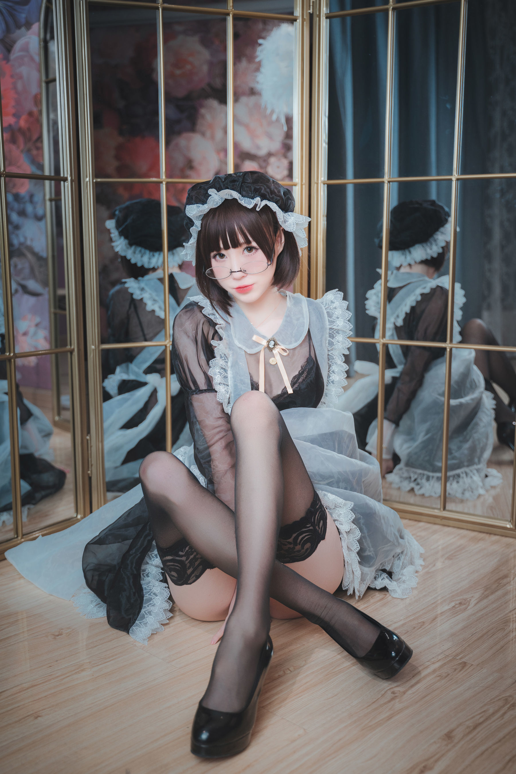 [网红COSER] 西园寺南歌 - 透明女仆  第13张