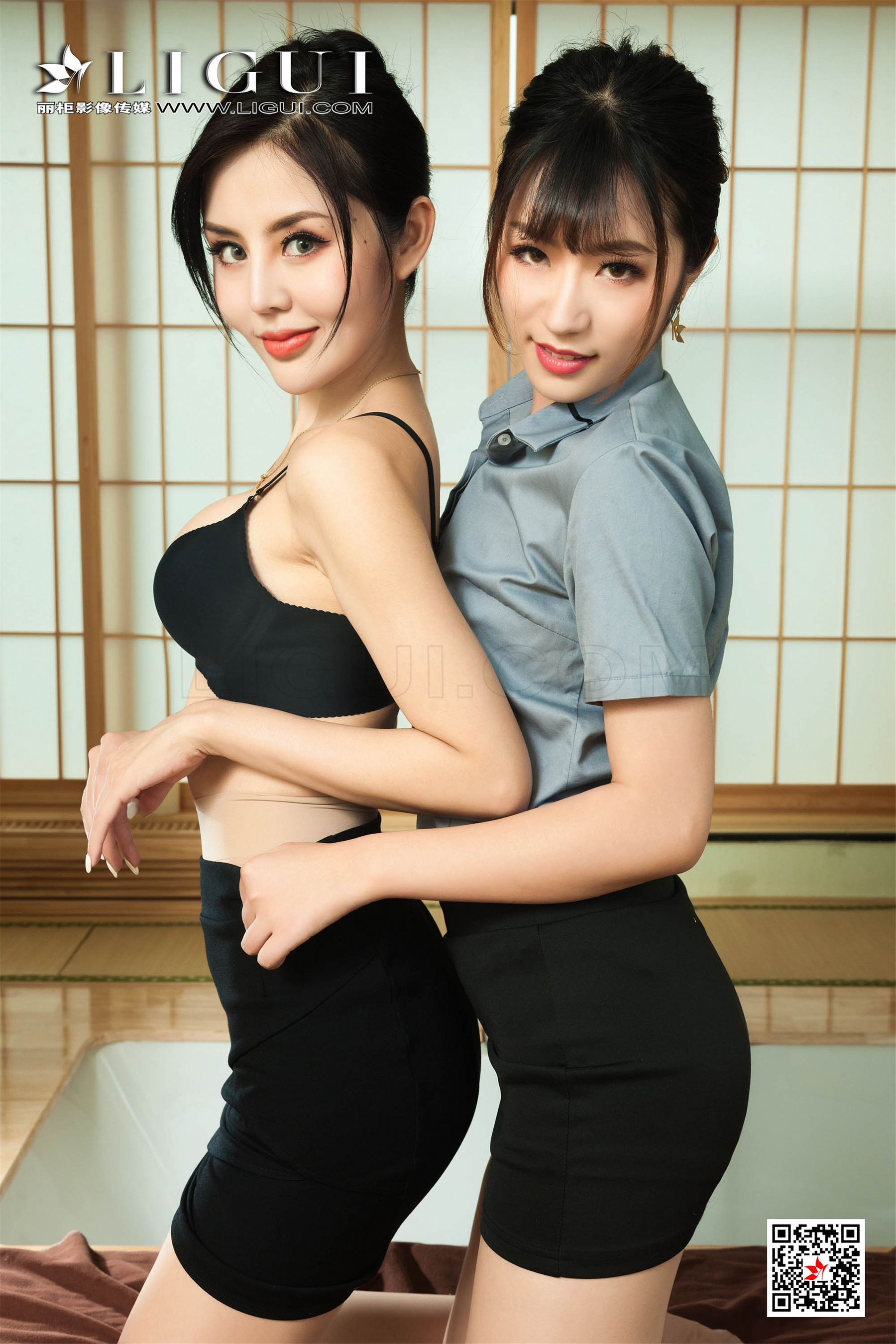 [丽柜LIGUI] 网络丽人 Model 安娜Anna&凉儿  第33张