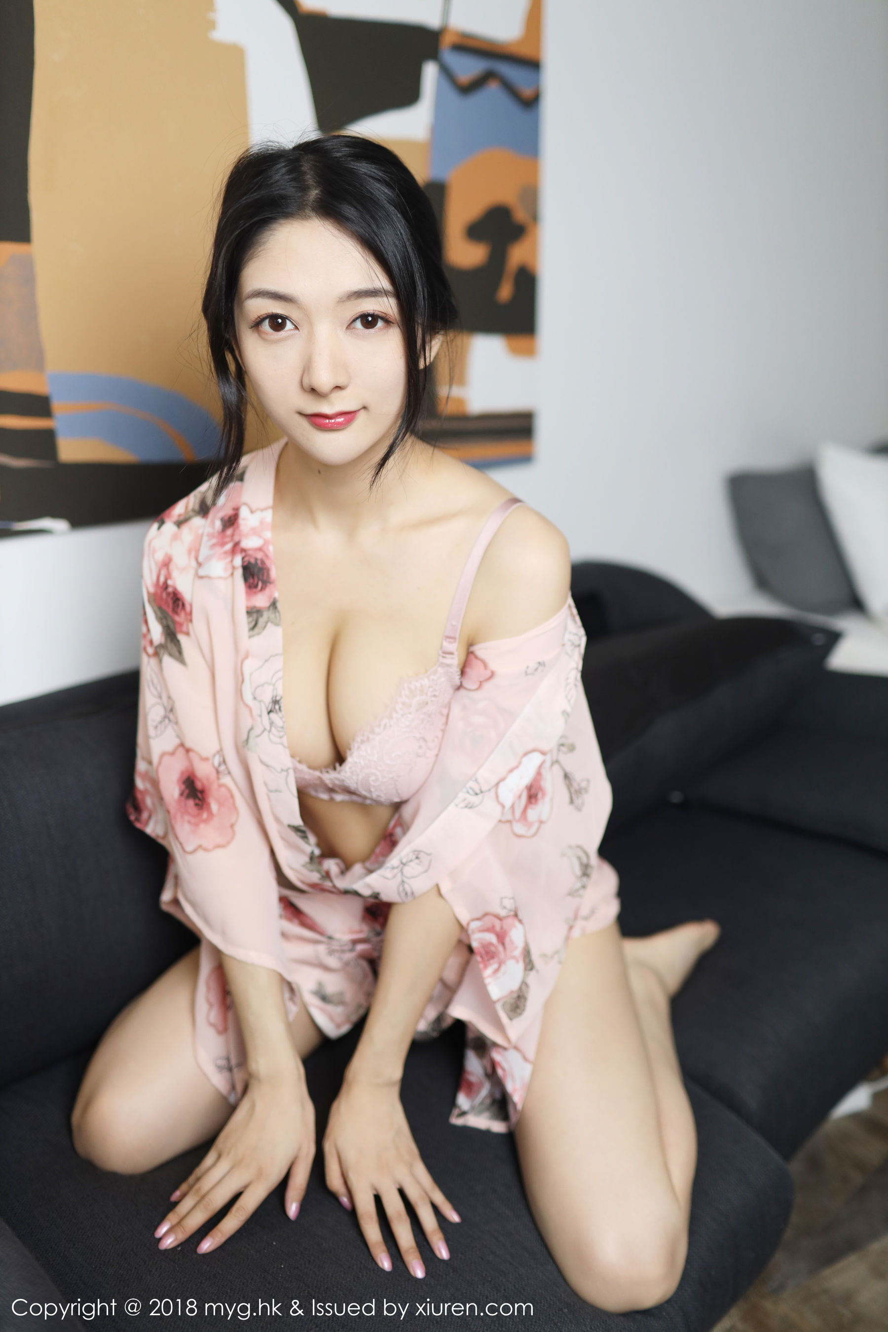 [美媛馆MyGirl] Vol.334 Angela喜欢猫  第15张