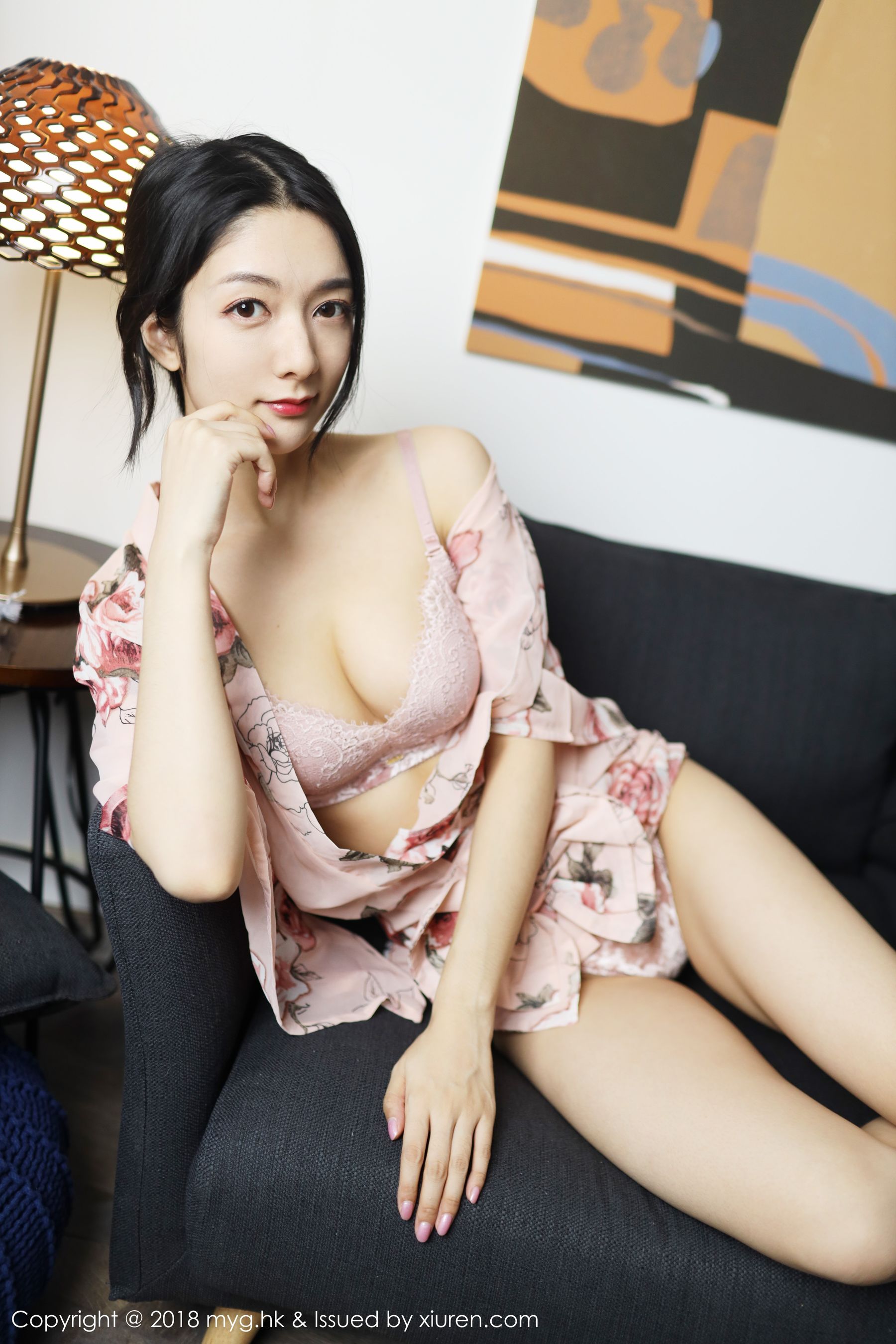 [美媛馆MyGirl] Vol.334 Angela喜欢猫  第14张