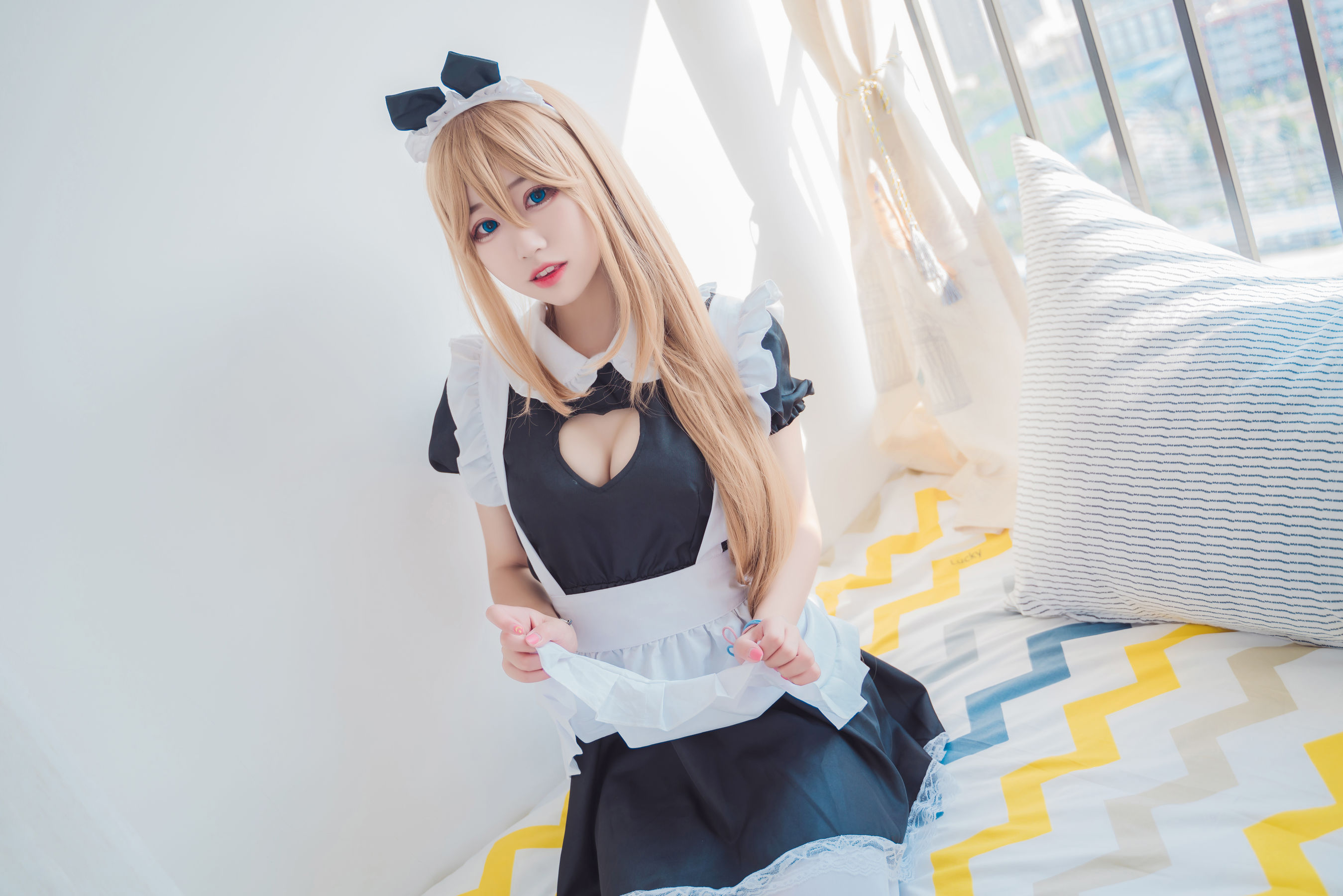 [福利COS] 猫君君MaoJun - 猫猫的女仆装  第41张