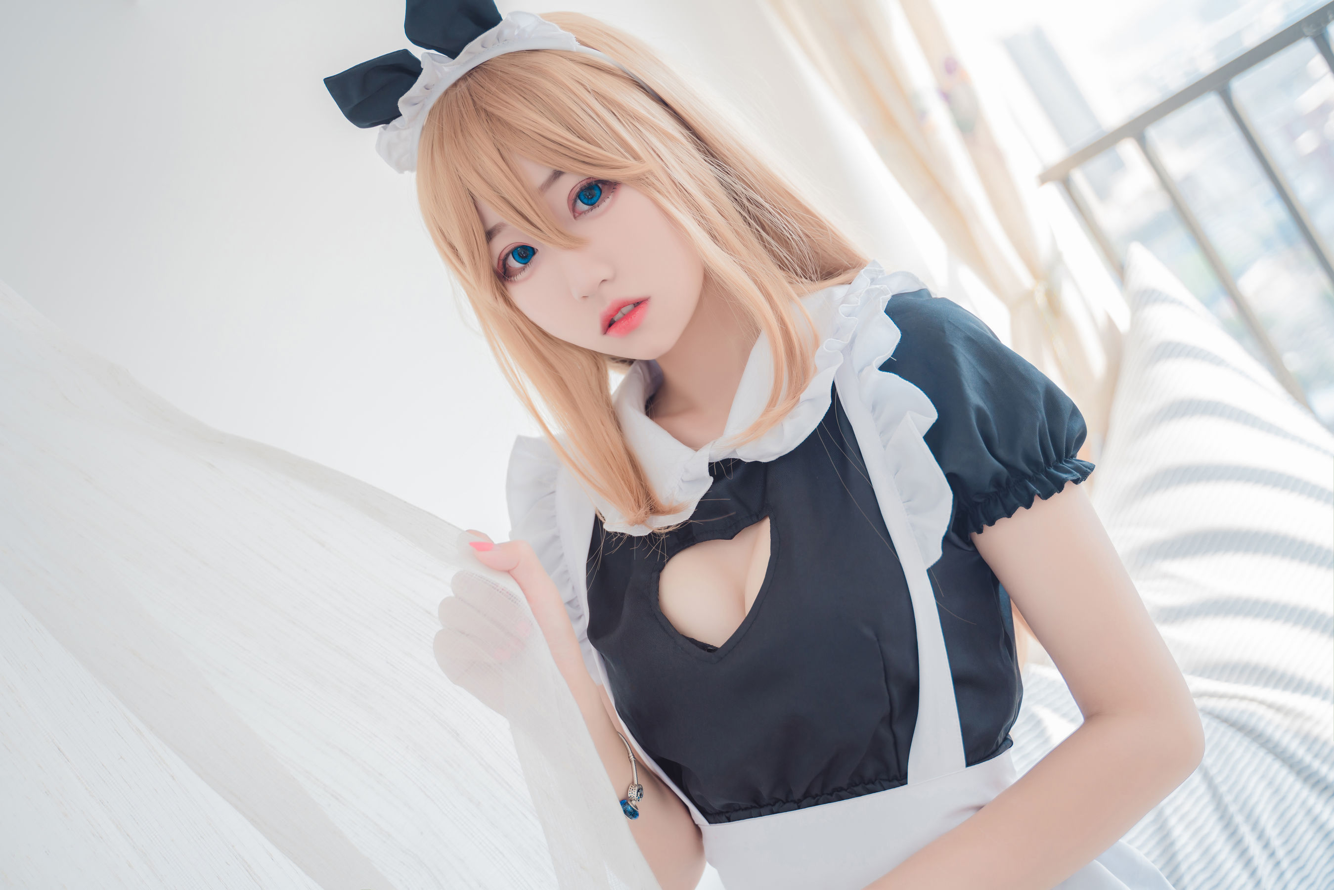 [福利COS] 猫君君MaoJun - 猫猫的女仆装  第14张