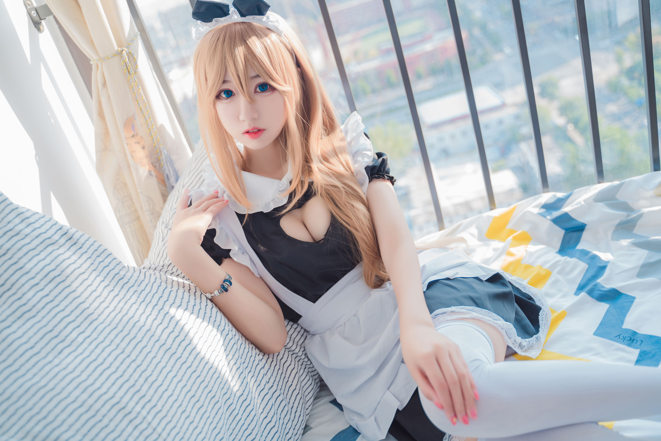 [福利COS] 猫君君MaoJun - 猫猫的女仆装  第45张