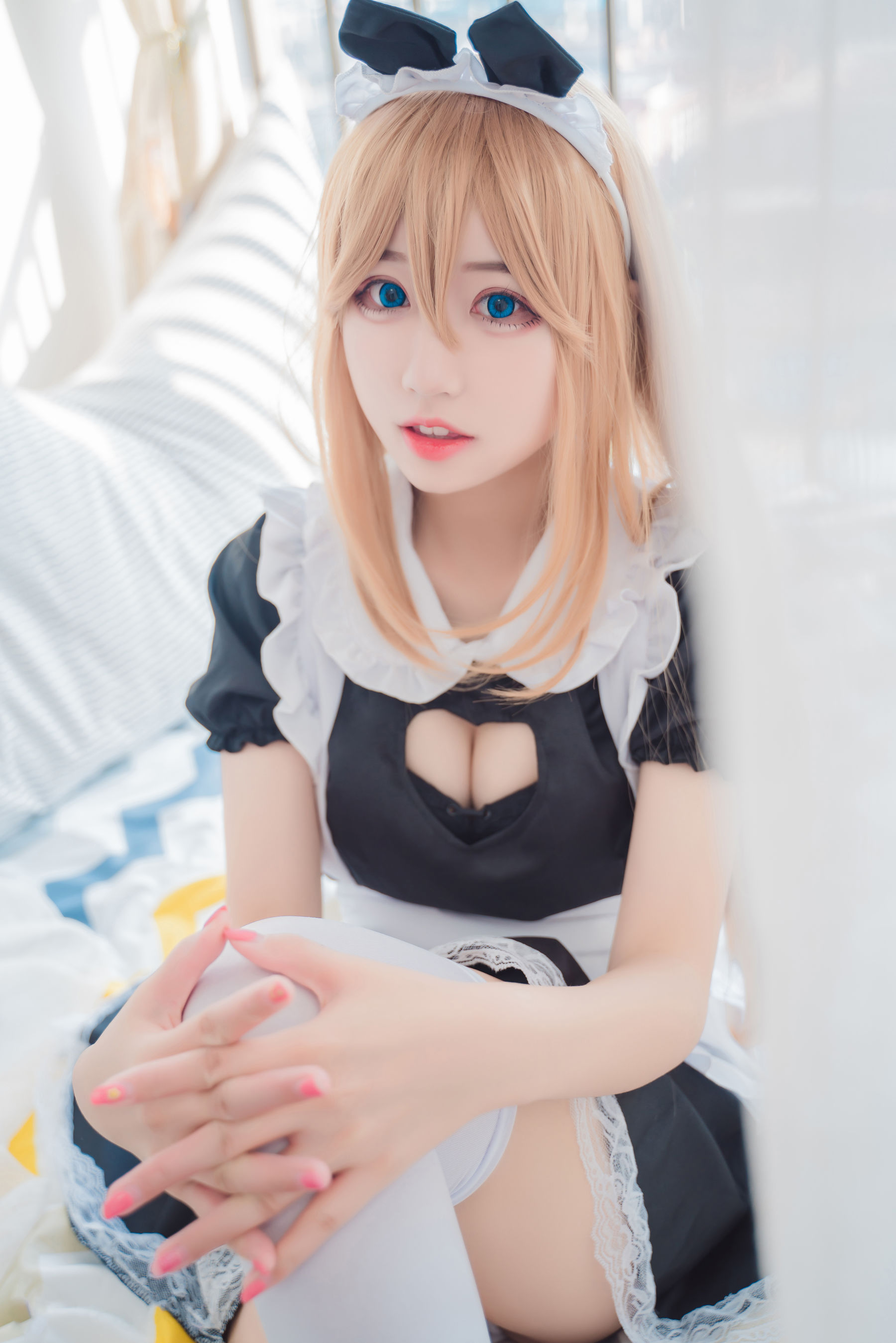 [福利COS] 猫君君MaoJun - 猫猫的女仆装  第36张