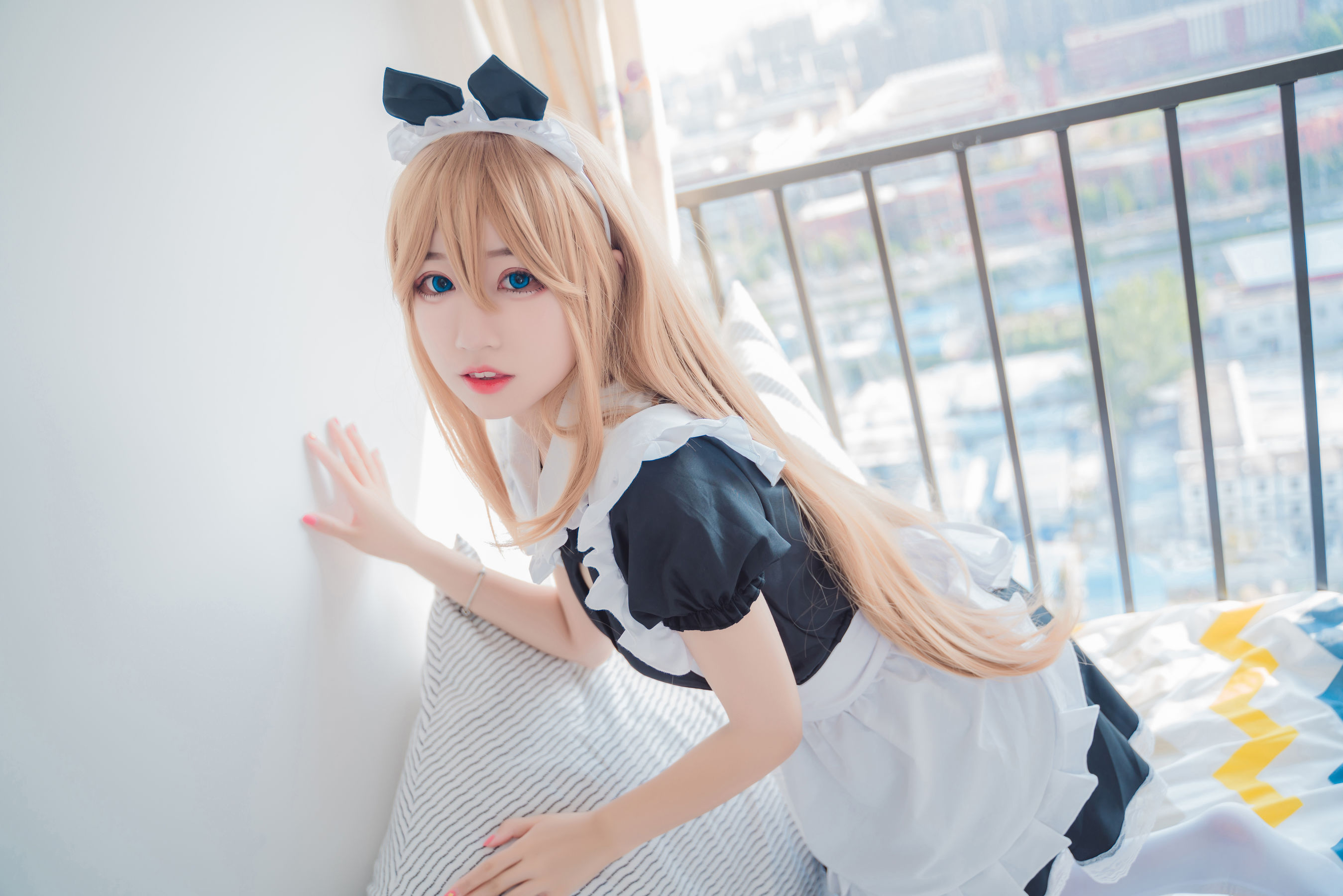 [福利COS] 猫君君MaoJun - 猫猫的女仆装  第13张